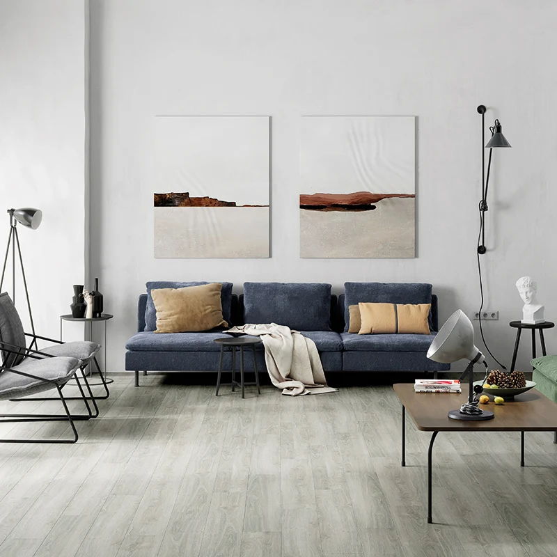 Pavimento SPC Effetto Legno Naturale 18x120 Grey Forest - MedaHome