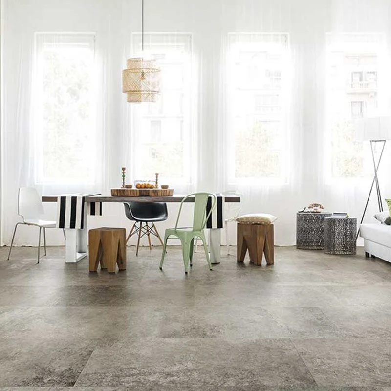 Gres Porcellanato Effetto Cemento Rettificato Naturale 80x80 9mm Vintage Taupe Artifact - Florim
