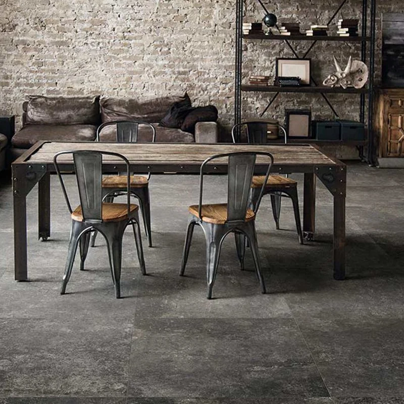 Gres Porcellanato Effetto Cemento Rettificato Naturale 30x60 9mm Charcoal Artifact - Florim