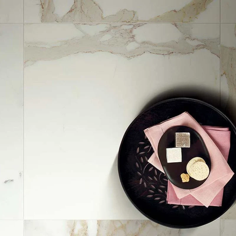Gres Porcellanato Effetto Marmo Rettificato Lucido 60x120 9mm Pure Antique Marble - Florim