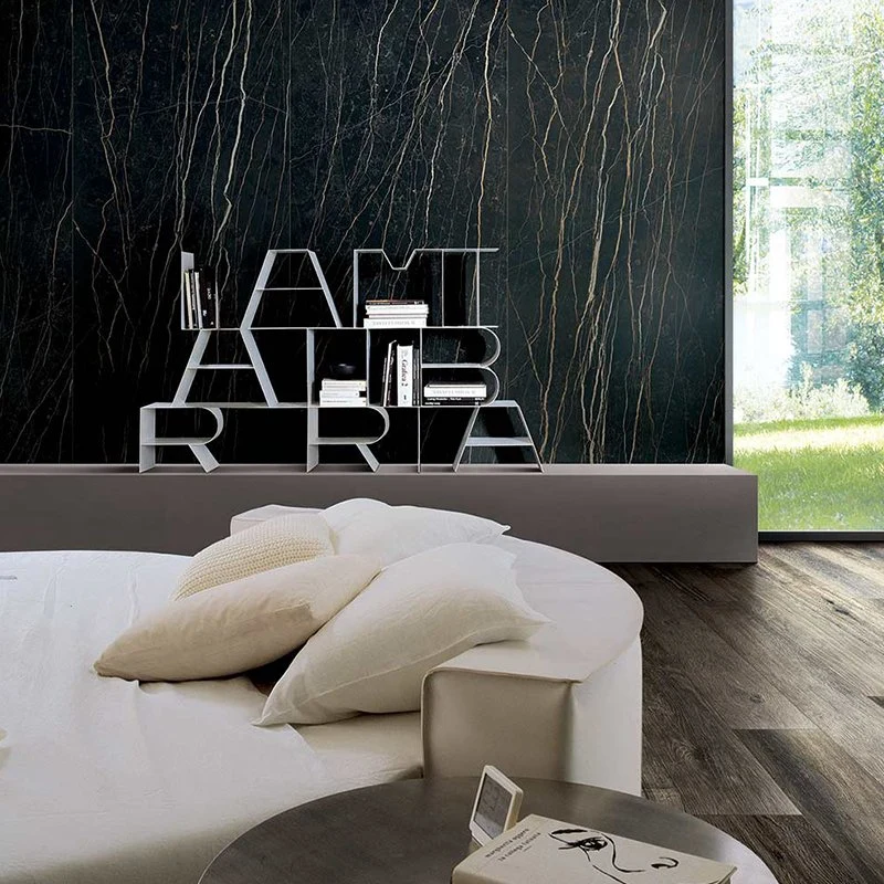 Gres Porcellanato Effetto Marmo Rettificato Naturale 60x120 9mm Thunder Night Prexious - Florim