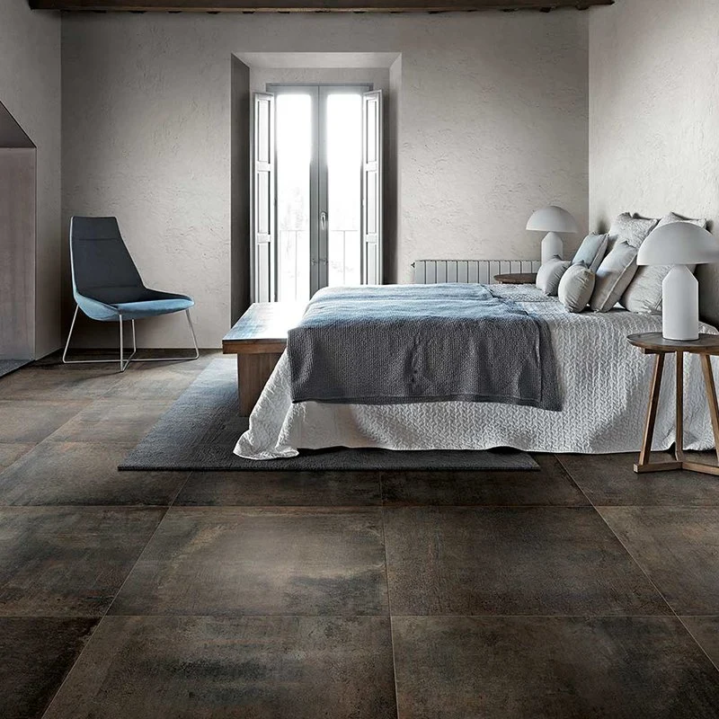 Gres Porcellanato Effetto Cemento Rettificato Grip 40x80 9mm Barrique Matieres De Rex - Florim