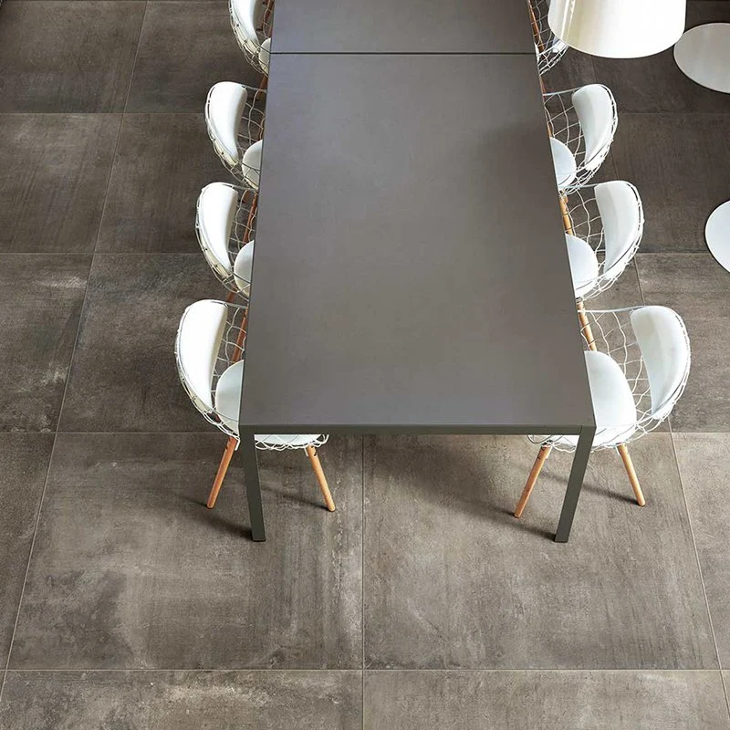 Gres Porcellanato Effetto Cemento Rettificato Naturale 30x60 9mm Brun Matieres De Rex - Florim