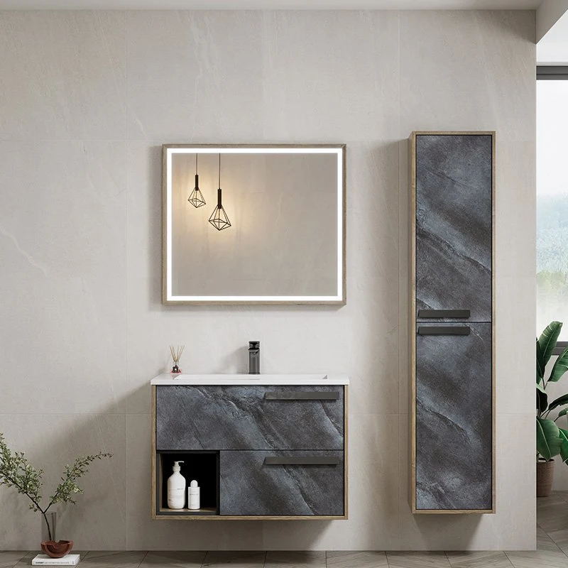 Mobile Bagno Porto 60 cm Grigio Forest - MedaHome