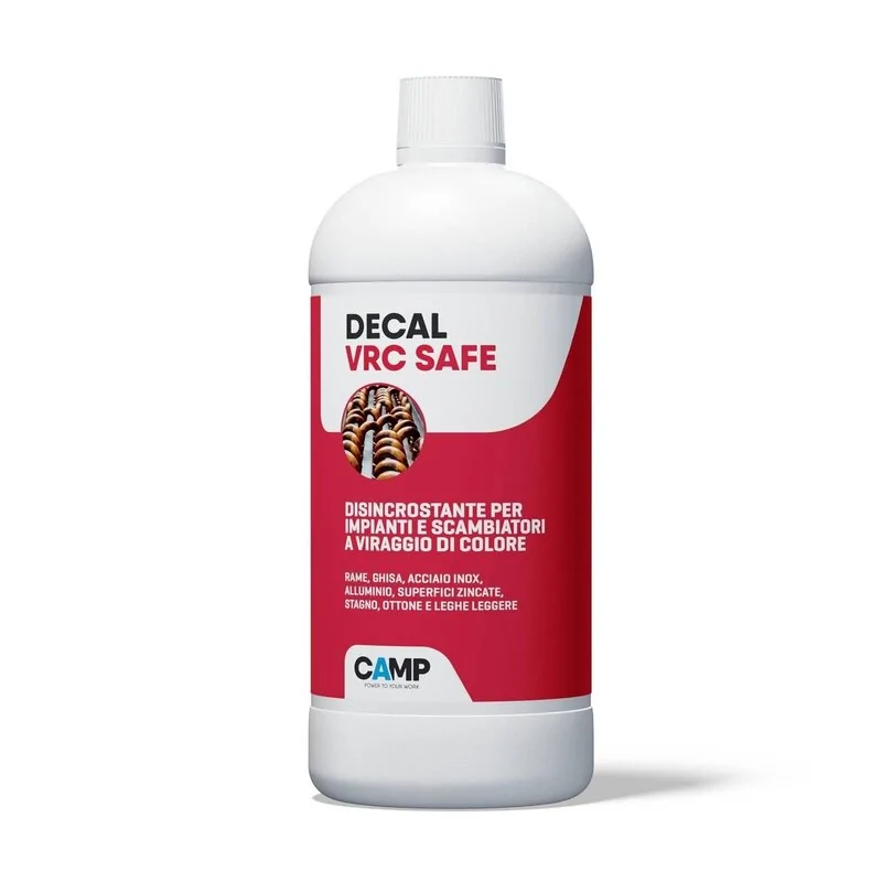 Disincrostante concentrato a viraggio di colore per caldaie 1 LT - Camp