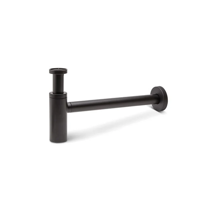 Sifone Prestige Nero 1" 1/4 Per Lavabo - Luxor