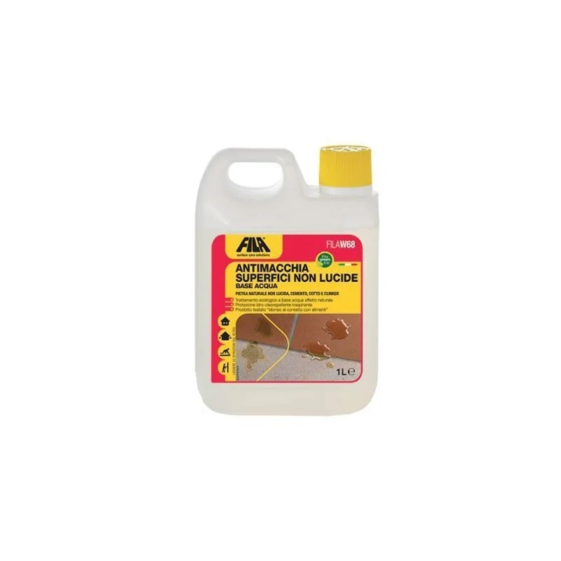 Idro Oleo Repellente Per Superfici Non Lucide W68 1 LT - Fila