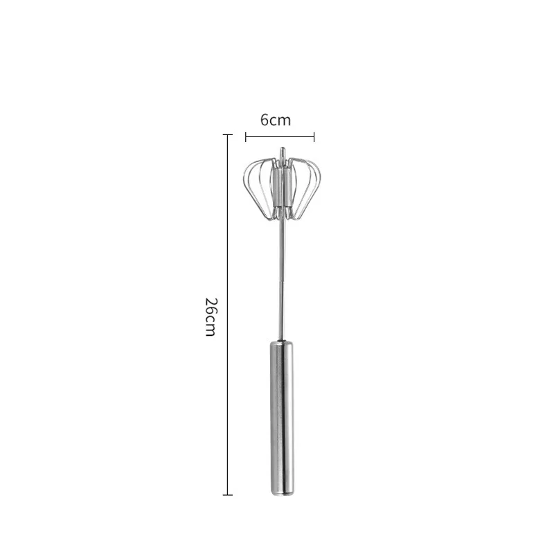 Stainless Steel Hand Push Whisk