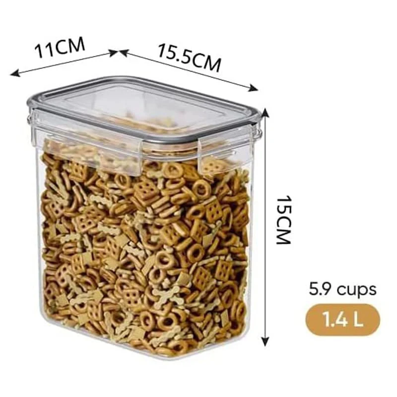 Plastic kitchen storage 1.4L BPA free