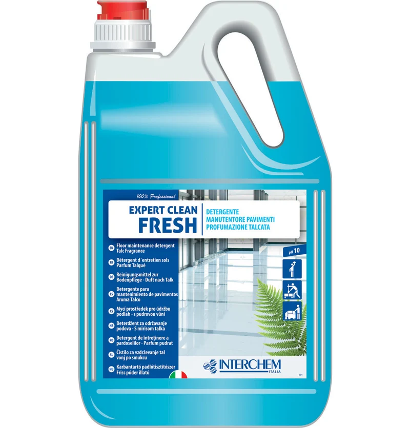 Detergente lavapavimenti Expert Clean Freesh Interchem - 5Kg
