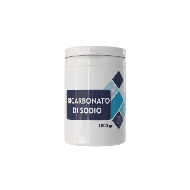 Bicarbonato di Sodio Multiuso, 1kg, per Pulizia Casa e Cucina, Deodorante Frigorifero, Lavaggio Frutta e Verdura