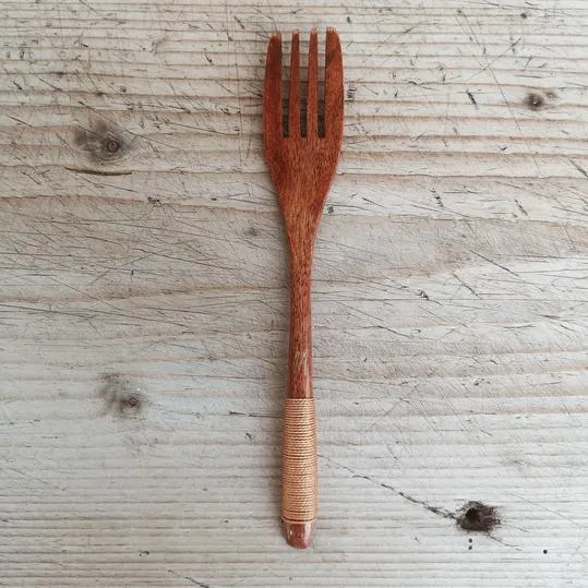 Set 2 forchette in legno