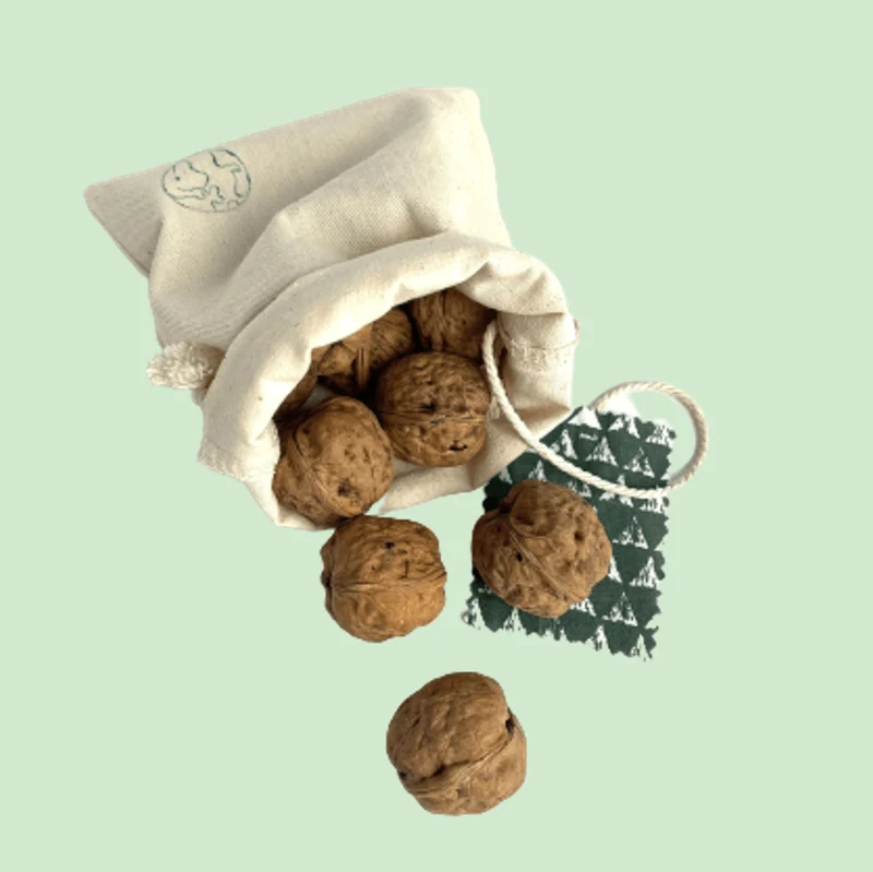 Set 3x sacchetti in cotone biologico - Spesa sfusa