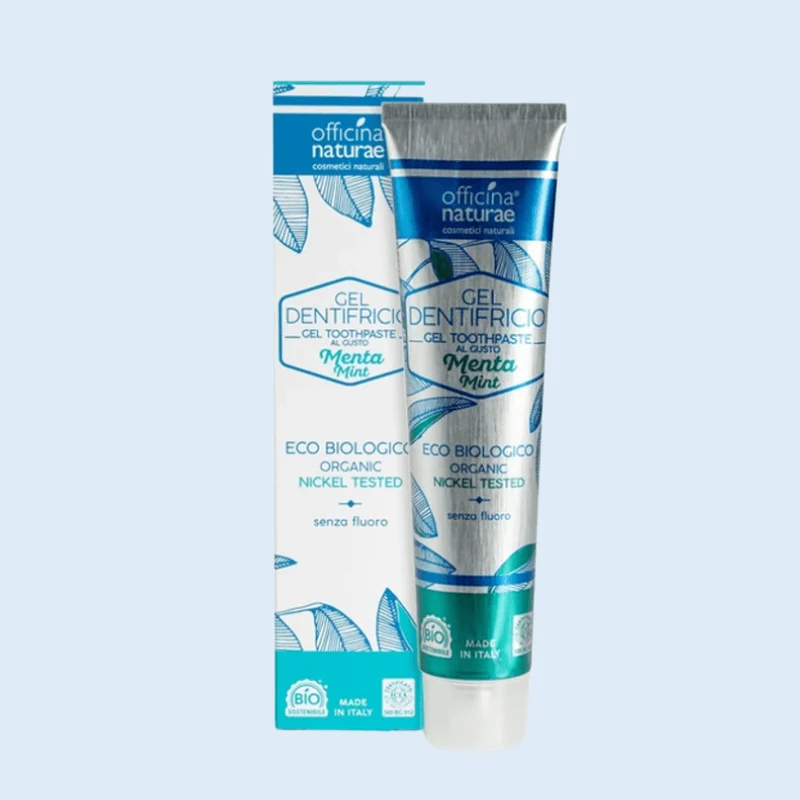Dentifricio alla menta - Tubo in alluminio