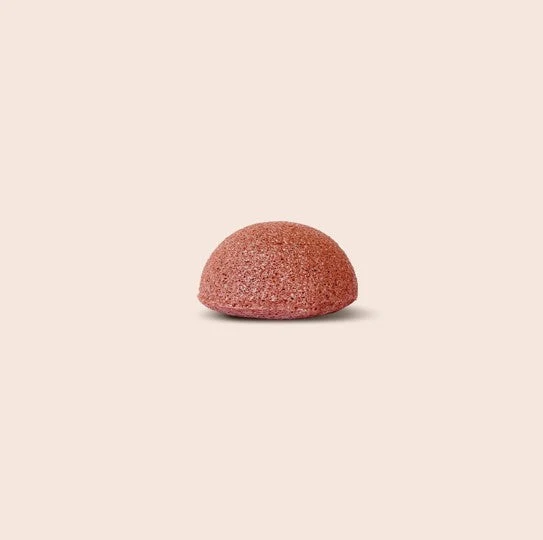 Spugna Konjac 100% bio in argilla rossa