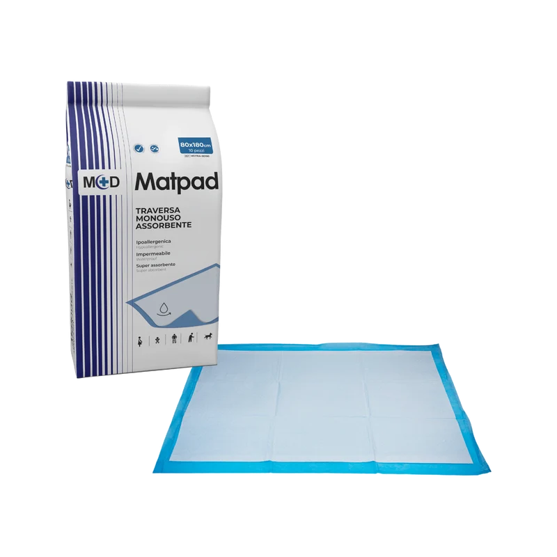 M+D Matpad traversa assorbente salvamaterasso 60x90cm - non sterile - cartone 150 pz