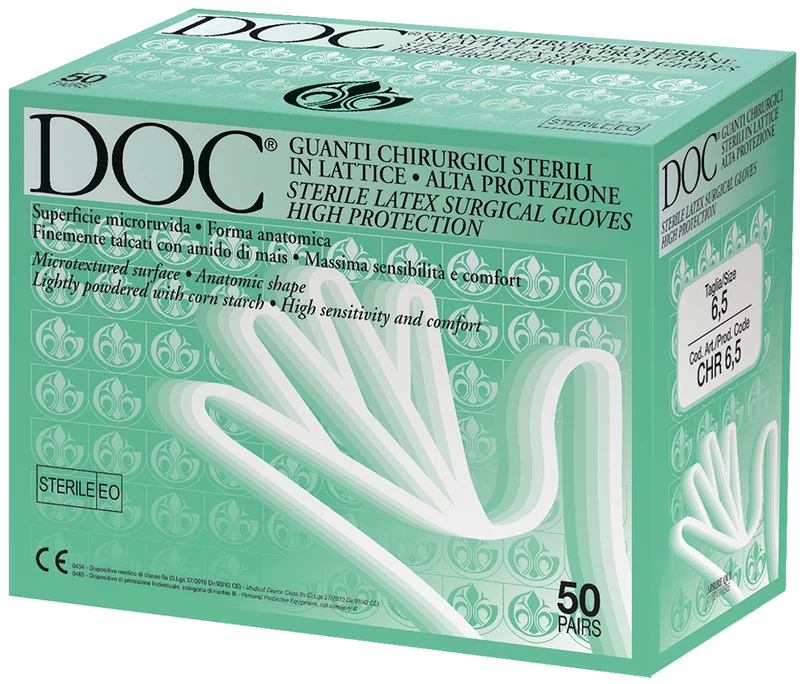 Gardening DOC guanti chirurgici sterili CHR - cartone 200 paia