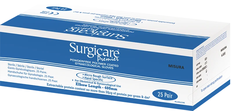 Gardening Surgicare Premier guanto chirurgico ginecologia CHGYN - cartone 100 paia