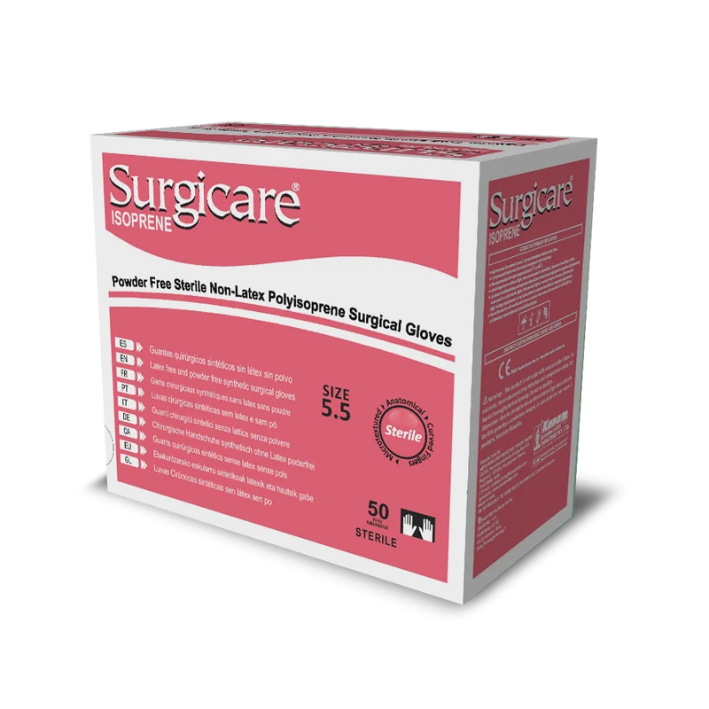 Gardening Guanti Chirurgici Sterili in Polyisoprene CHPOLY - Cartone 200 paia