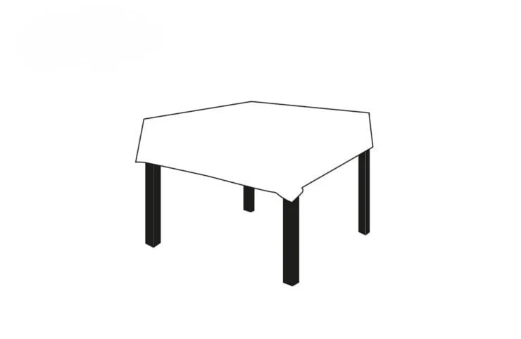 Tovaglia TNT Tessuto non Tessuto - Cartone 100 pz - 120x120 / 140x140 cm
