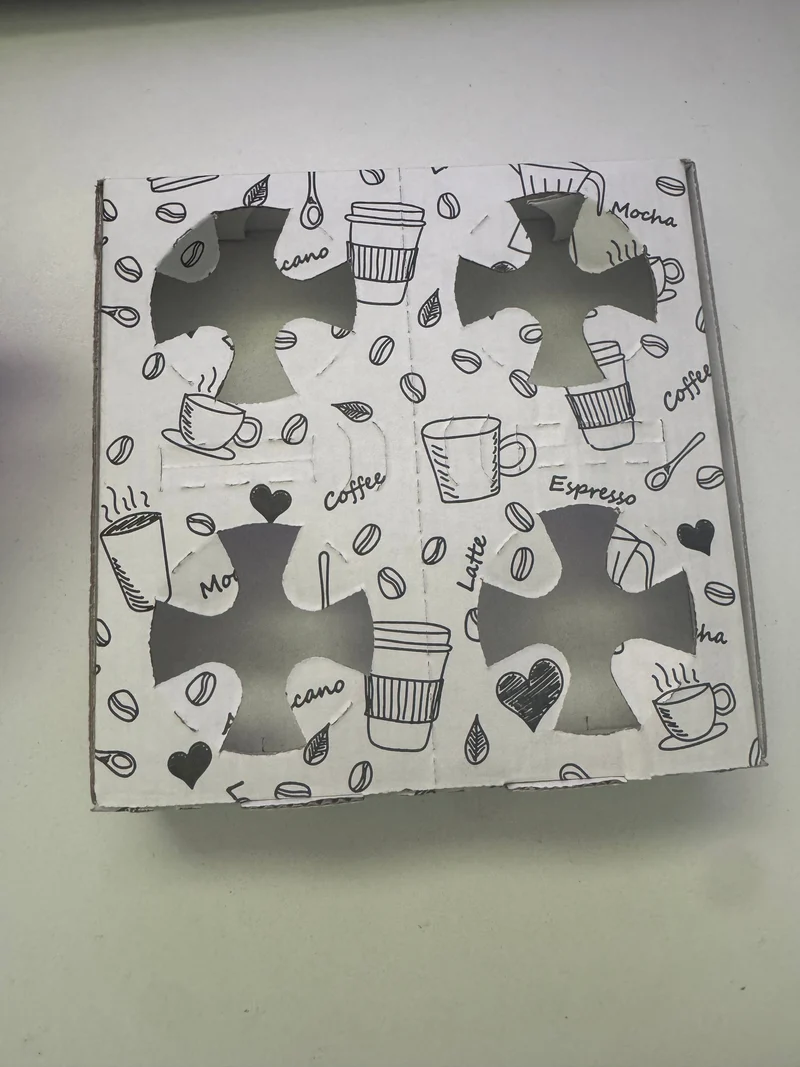 Portabicchieri in Carta da Asporto 4 Bicchieri 100 pz | SOLEPLASTIC