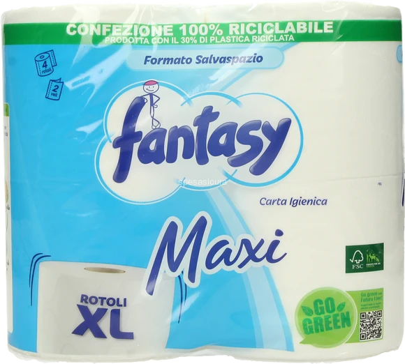 Carta Igienica Fantasy Maxi XL 4 Rotoli