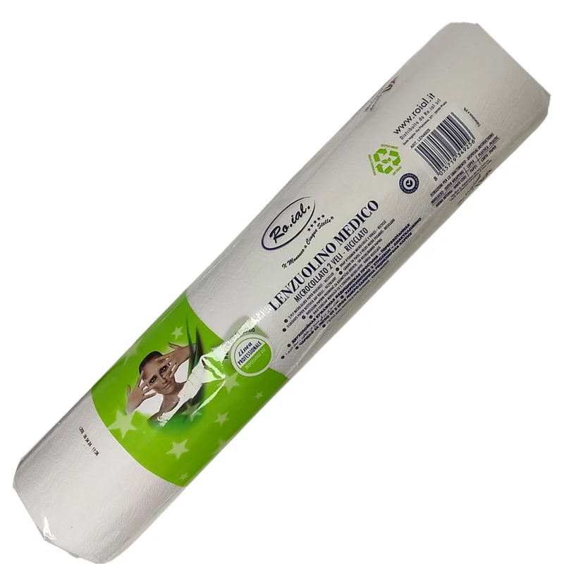 Lenzuolino Medico in Rotolo "Live Green" H60 Roial – 6/12/24 Rotoli