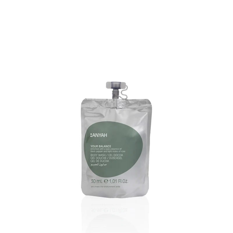 Doypack Anyah – Gel Doccia 30 ml | Confezione da 200 Pezzi
