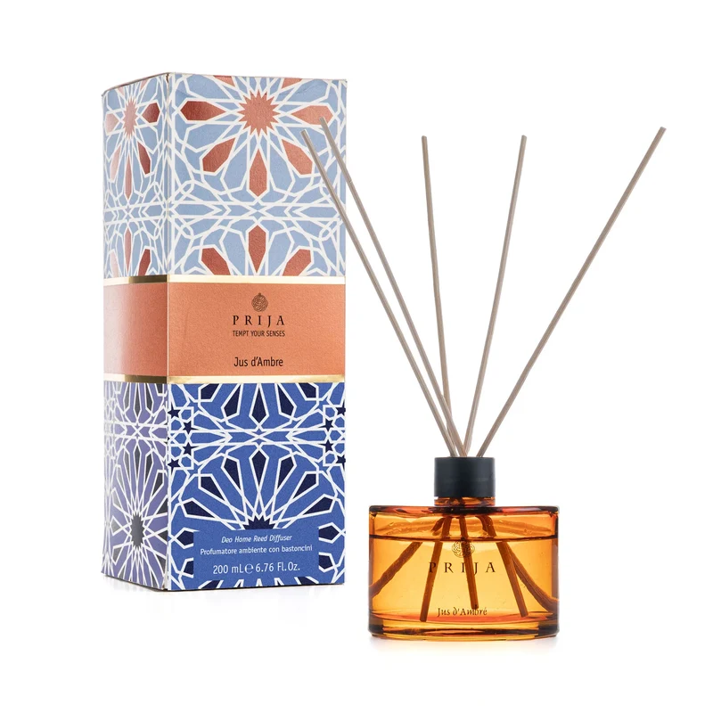 Prija Profumatore Ambiente con Bastoncini Jus d’Ambre – 200 ml