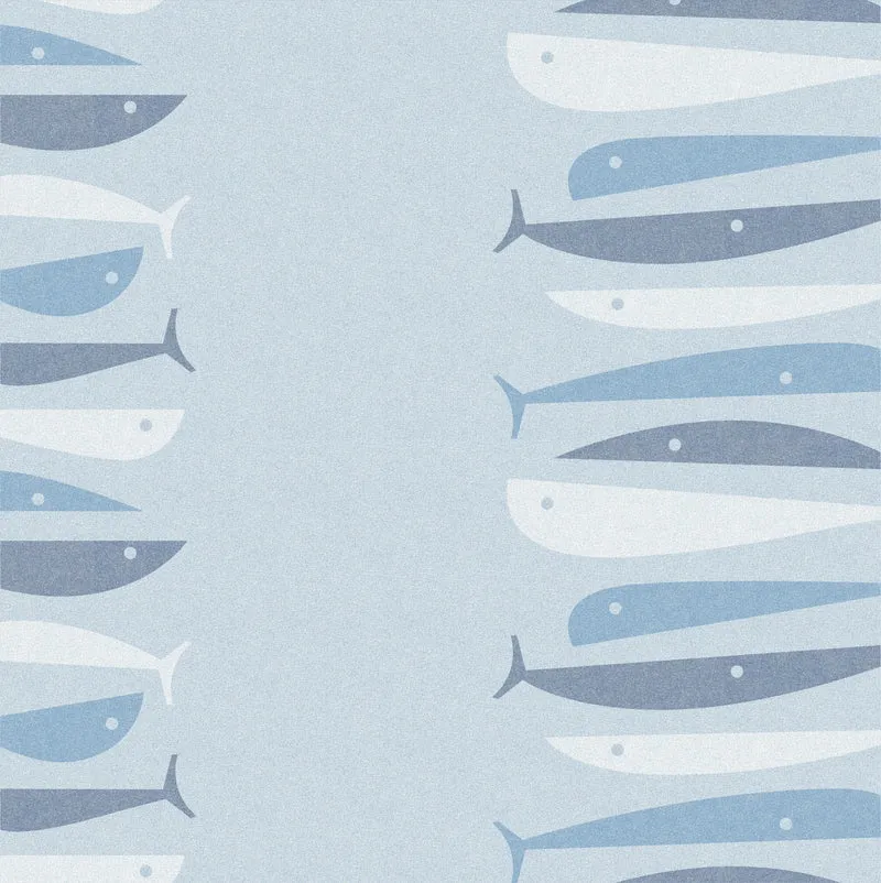 Tovaglie Airlaid “Reef Blue” 100x100 cm in Carta a Secco