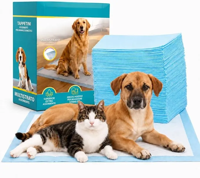 Traversine Igienici Per Animali Domestici Disponibili In Misura 60x90 cm