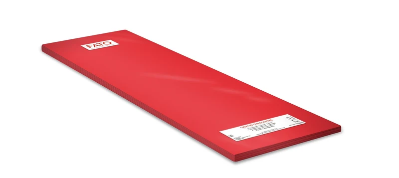 Tovaglie Carta Goffrata Monouso 100x100 cm Rosso | SOLEPLASTIC