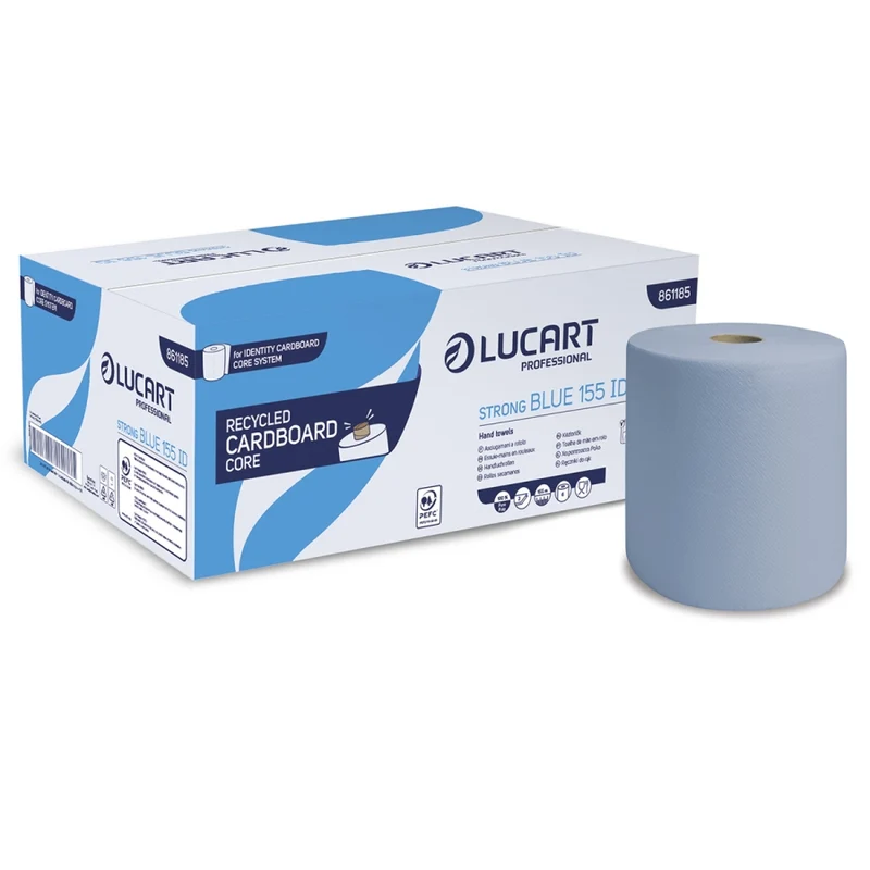 Asciugamano a Rotolo Identity Strong Blue 155 2 Veli 6 Rotoli - 861185