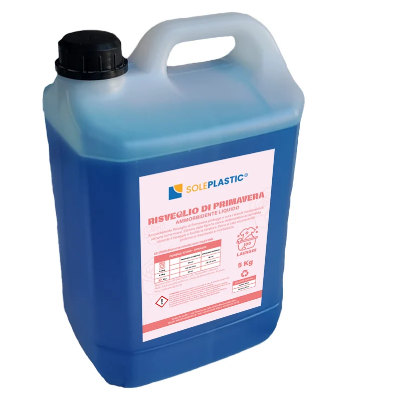 Ammorbidente liquido "Risveglio di Primavera" - tanica da 5 Litri.