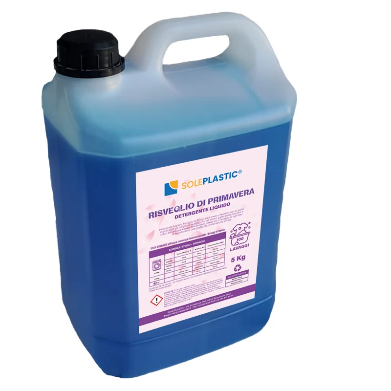 Detergente per bucato liquido "Risveglio di Primavera" - tanica da 5 Litri.