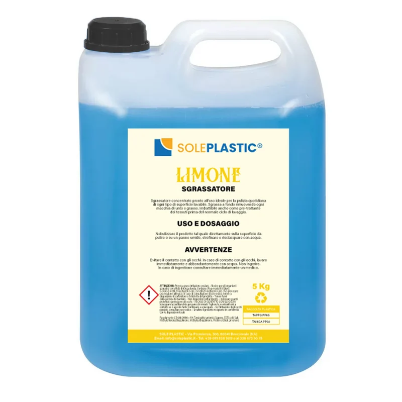 Sgrassatore a Limone, tanica da 5kg