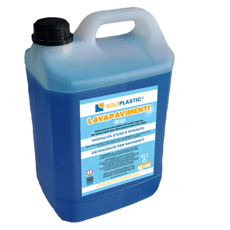 Detergente per pavimenti "ENCAPS" tanica da 5 Litri.