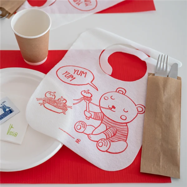 10 pz bavaglino monouso per bambini € 0,26 Cad + Iva