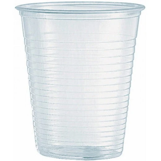 Bicchieri in Plastica Monouso Trasparenti 166/200 ml per Bar, Casa ed Eventi