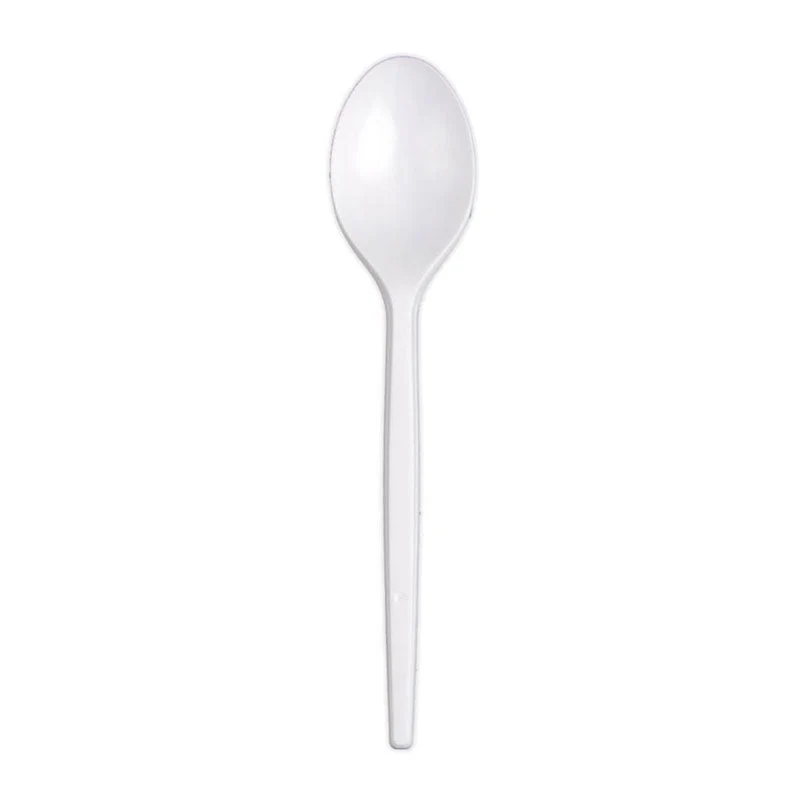 Cucchiai in plastica Bianca RIUTILIZZABILE