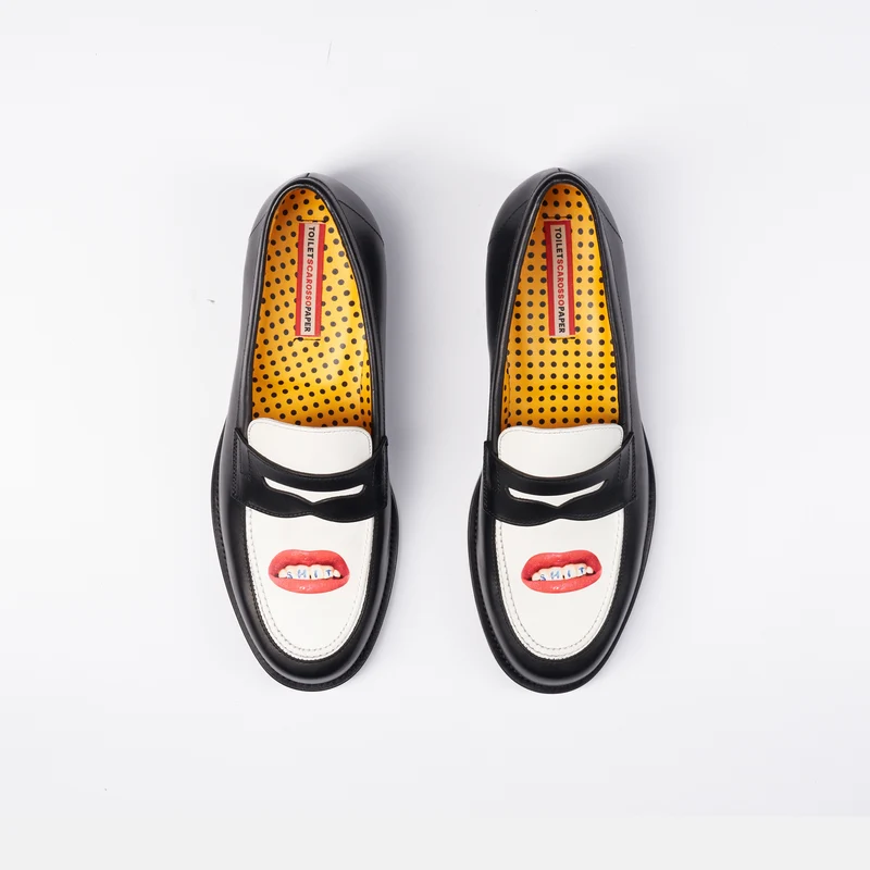 TOILETSCAROSSOPAPER LOAFERS Wash your mouth