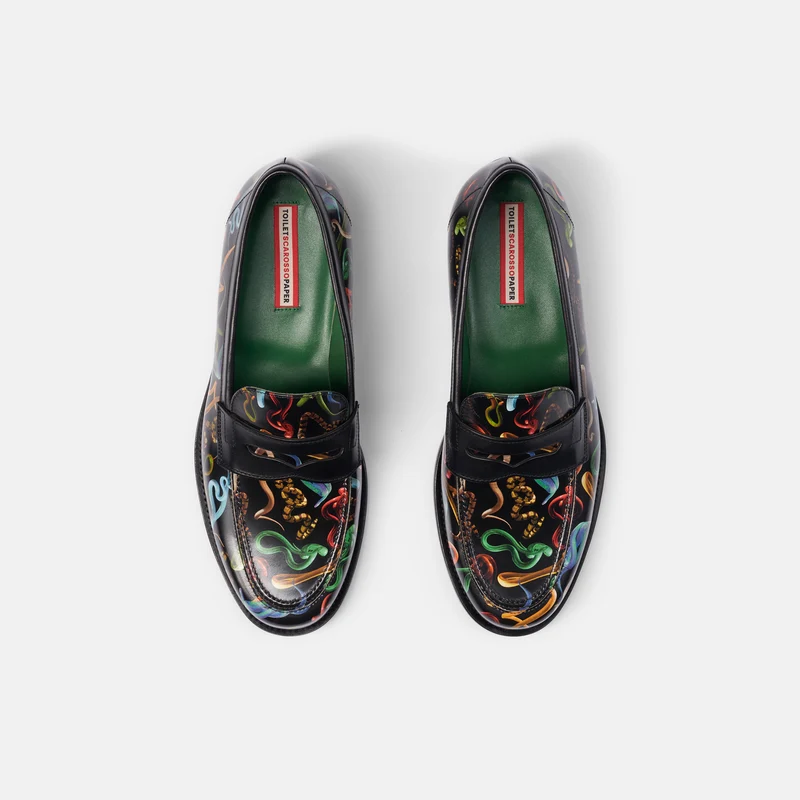 TOILETSCAROSSOPAPER LOAFERS Snakes storm