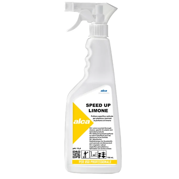 ALCA - ALC352 - Detergente multiuso Speed Up Limone - Alca - trigger da 750 ml - 74146 - Conf. da 1 Pz.
