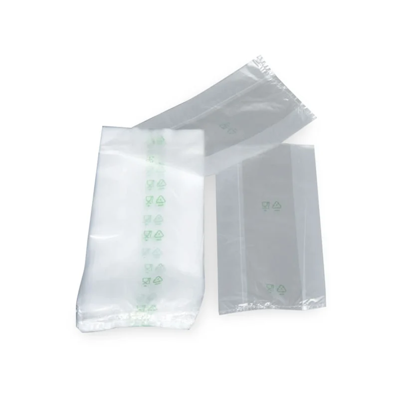 Sacchetti trasparente neutro per alimenti in polietilene
