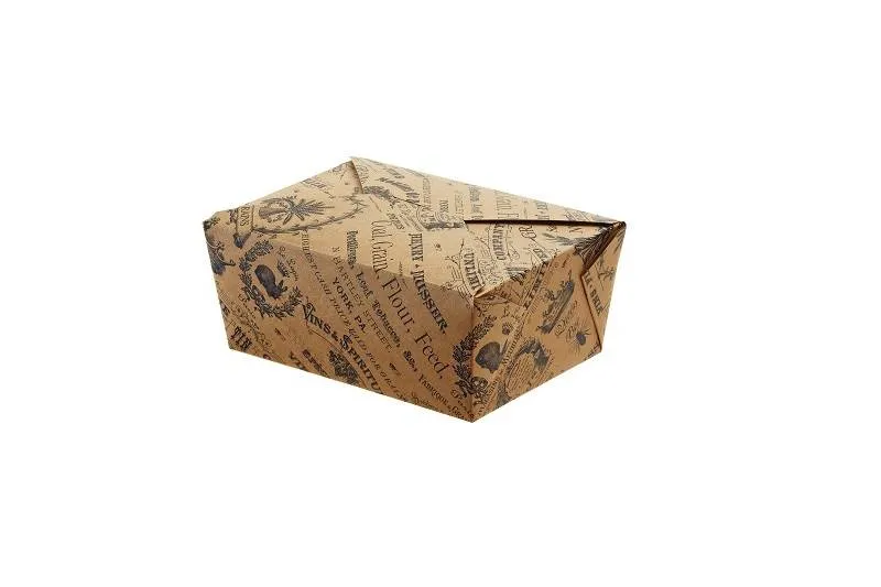 Box d'asporto vintage kraft/pe avana cm21x16x9h 2500ml
