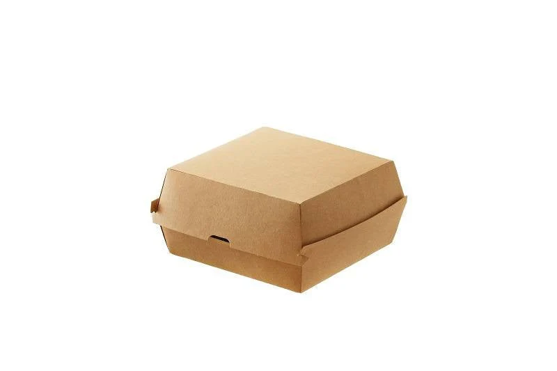 Hamburger box kraft/pe avana cm16x16x9h 900 ml