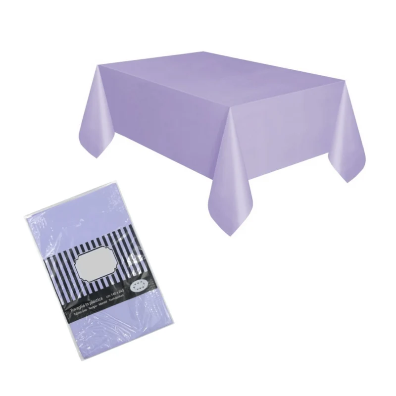 Tovaglia monouso 140x240 lilla in plastica € 1,85 + Iva