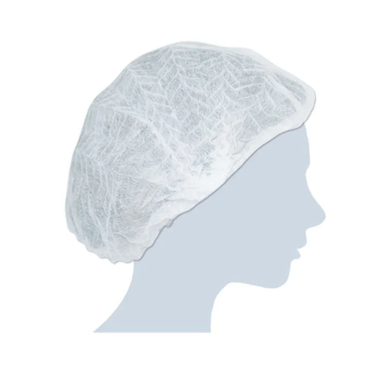 Cuffia per Capelli in TNT Monouso – Con Fascia Elastica | 100 Pezzi