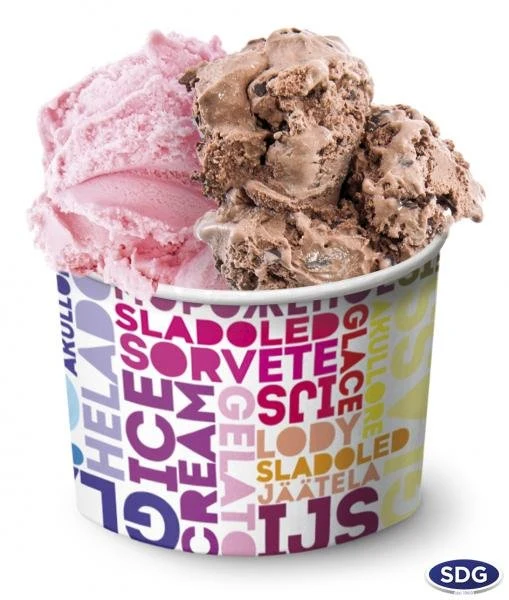 Coppetta gelato in carta 135ml