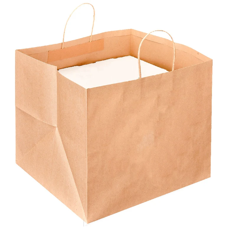 Shoppers Pizza in Carta – 35 + 33 × 35 cm | Bianca o Avana – 200 Pezzi